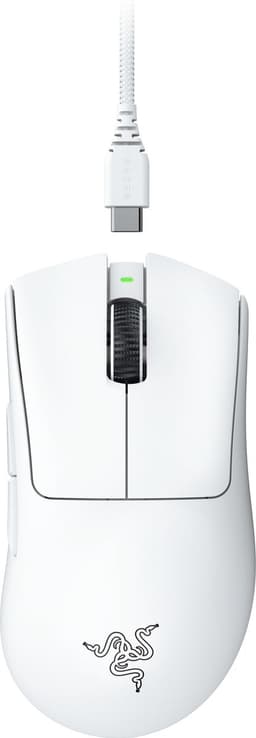 Razer DeathAdder V3 Pro - Draadloze Gaming Muis - Ergonomisch - Ultra Licht - 30.000 DPI - Wit — thumbnail 1