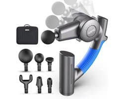 Massage Pistool - Verstelbare Arm - Diepe Weefsels - Ergonomisch Handvat - Draagbaar - Atleten - Pijnlijke Spieren Massage gun