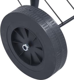 vidaXL Kogelbarbecue houtskool met wieltjes XXL 44 cm — thumbnail 5