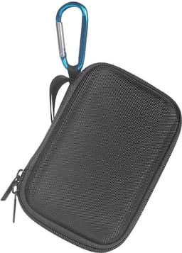 Hard Cover Opberghoes geschikt voor JBL GO 3 - Beschermhoes Travel Case Hoes Opbergtas - Zwart/grijs — thumbnail 3