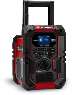 Einhell Accu Radio TE-CR 18 Li DAB+/FM/BT Solo - Power X-Change- 18V/Li-ion - 2x10 W luidspreker - DAB+ - Bluetooth/AUX/USB - Automatische zenderzoekfunctie - Verlicht TFT-display - Excl. accu en lader — thumbnail 1