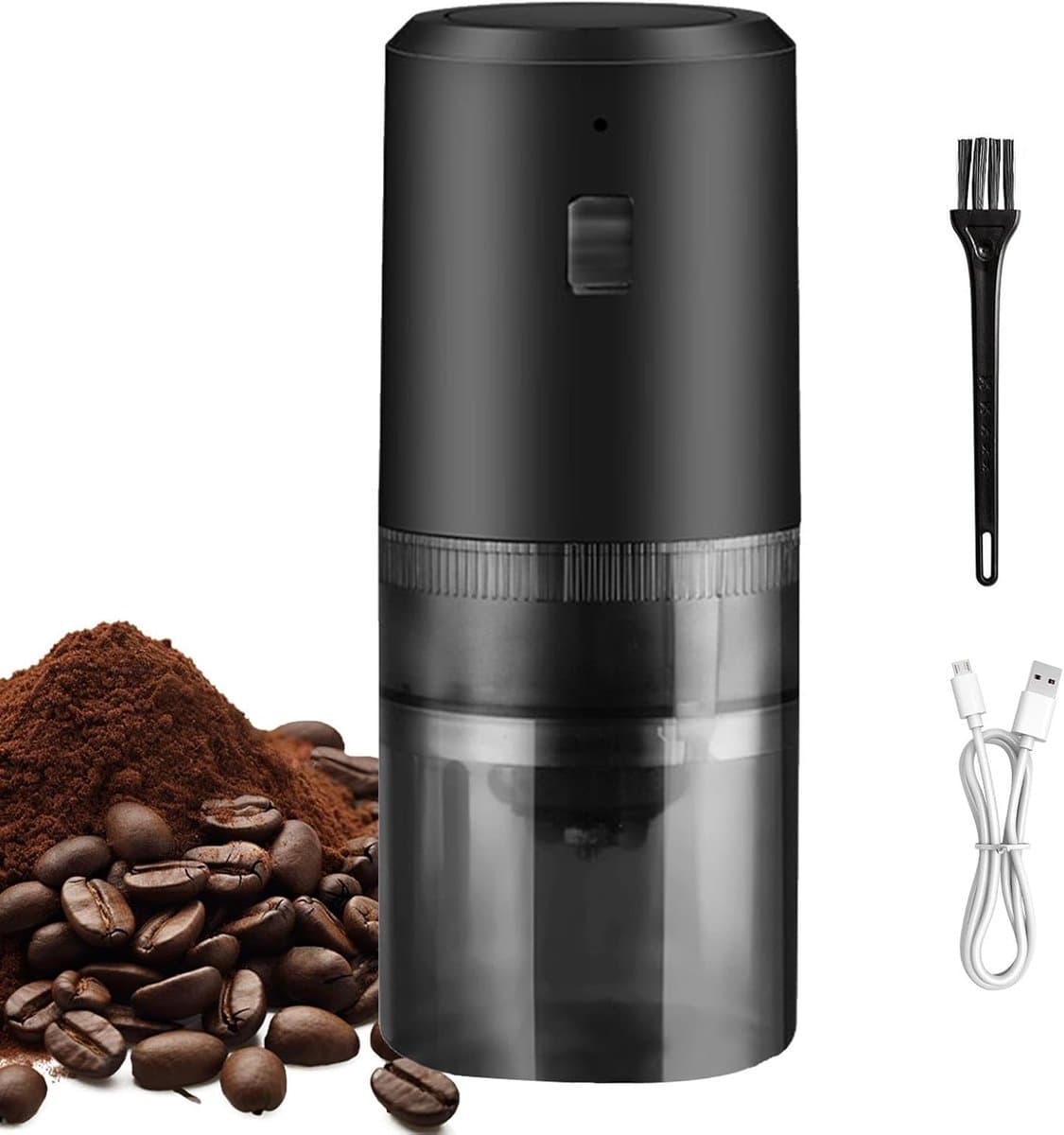 koffiezetapparaat - koffiemachines - koffiemolen - draagbare koffiemachine - Koffiezetapparaat met molen - draagbaar koffiezetapparaat - lichtgewicht koffiemolen - oplaadbare koffiemachine - reiskoffiezetapparaat — afbeelding 1
