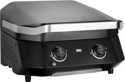 Cozze® E-500 Elektrische Grill - 2 Grillzones - 230V / 2200W - Elektrische BBQ voor Balkon, Terras & Buiten Koken — thumbnail 1