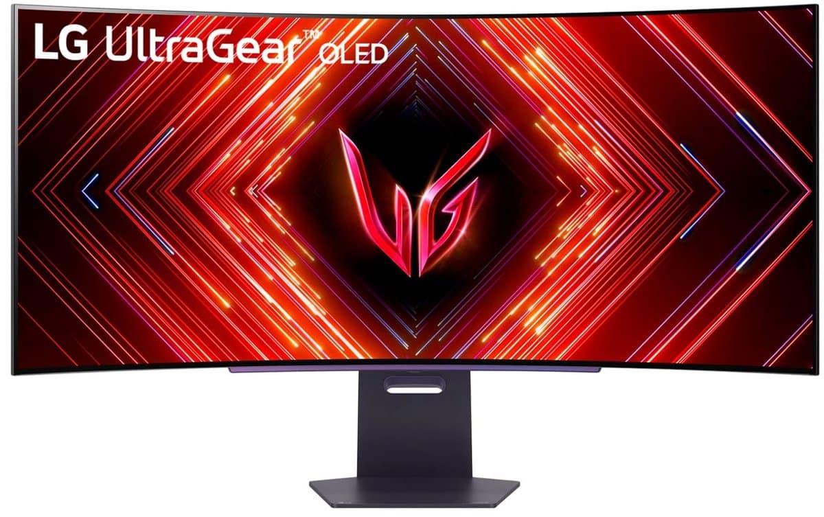 LG 45GS95QX-B computer monitor 114,3 cm (45") 3440 x 1440 Pixels Wide Quad HD OLED Zwart — afbeelding 1