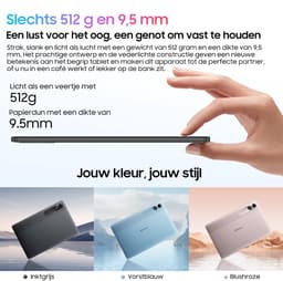Blackview Tab 9 WiFi - Tablet - 24GB RAM - 256GB ROM - 8200mAh - 10.95 inch - Android 15 - Bluetooth 5.0 - Octa core - Grijs — thumbnail 4