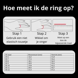 Lacardia Smart ring - Slimme ring - Zilver- Maat 8 - Beschikbaar voor android en IOS - Eigen app - Unisex voor Dames & Heren — thumbnail 4