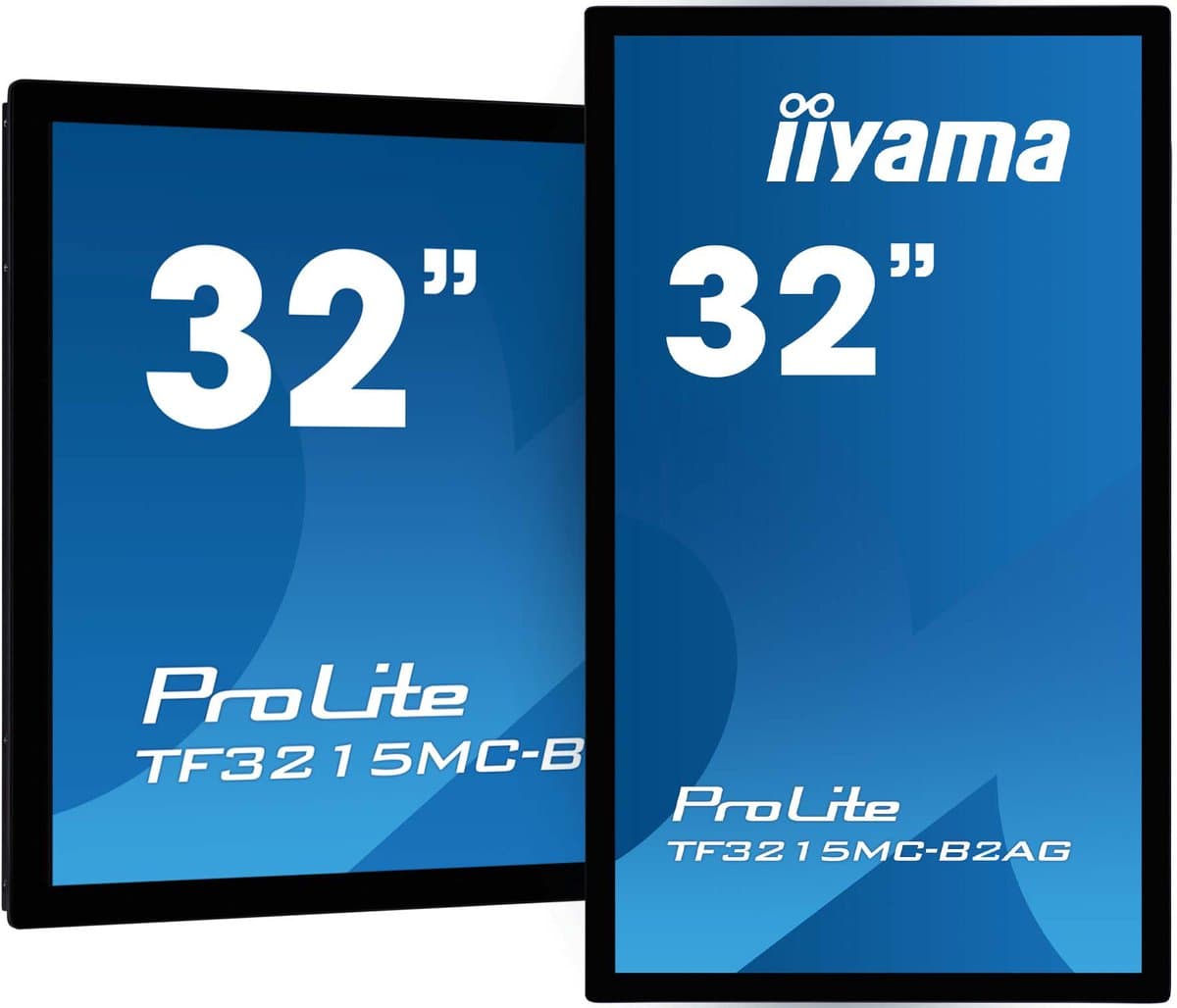iiyama ProLite TF3215MC-B2AG computer monitor 80 cm (31.5") 1920 x 1080 Pixels Full HD LED Touchscreen Kiosk Zwart — afbeelding 1