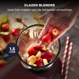 RFWR® Multifunctionele Keukenmachine 2000W - 6,2L Mengkom met Blender, Vleesmolen en Accessoires — thumbnail 4
