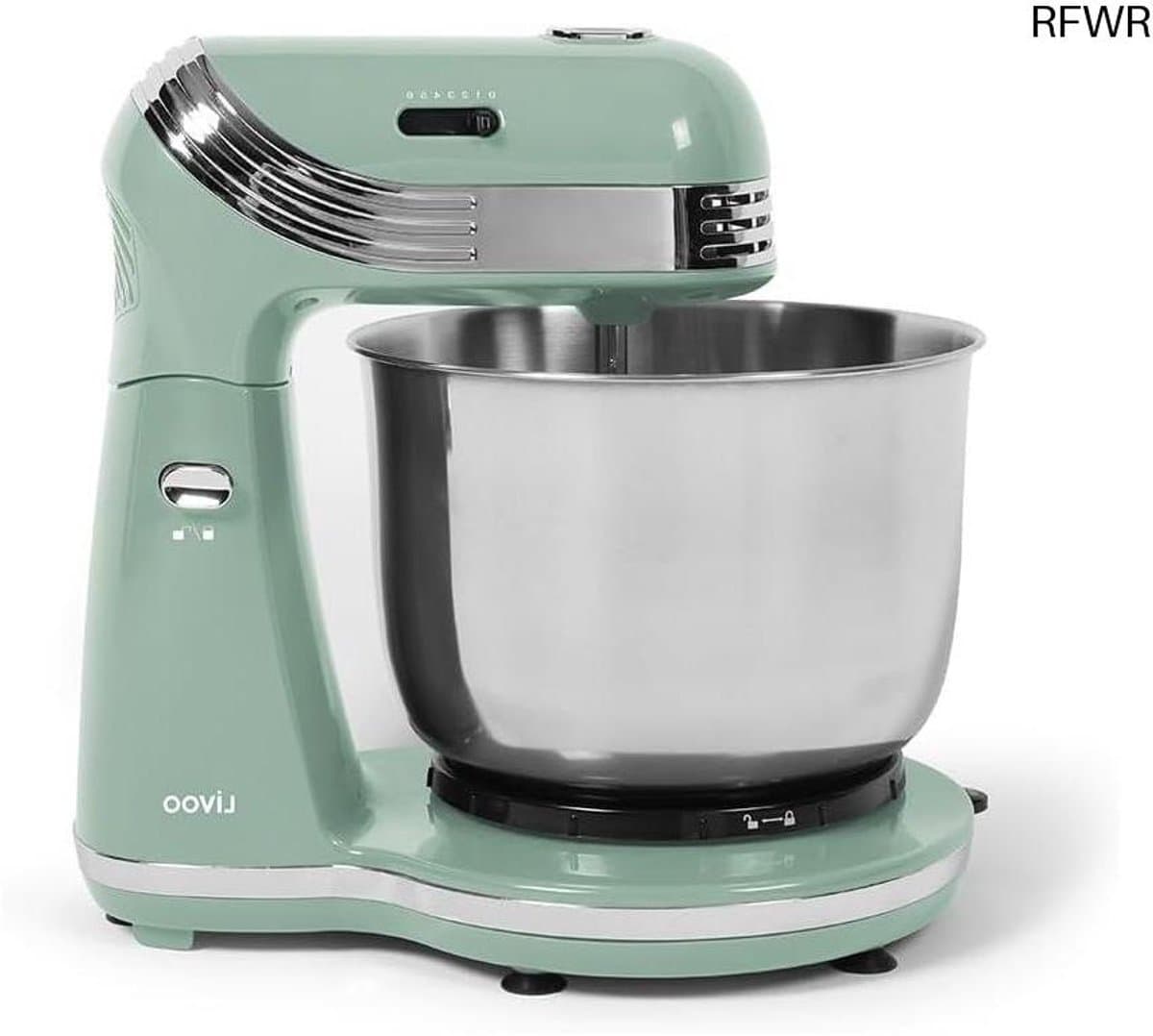 RFWR® Keukenmachine 250W met 3L Kom en 6 Snelheden voor Desserts en Gerechten — afbeelding 1