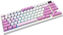 MSI FORGE GK600 TKL W VIOLET US - Gaming Keyboard - Mechanical Linear Switches - RGB LED — thumbnail 5