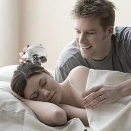 Draadloos Elektrisch Hoofdhuidmassageapparaat – 28 Zachte Siliconen Knoppen, 3 Intensiteitsstanden, Afneembare Massagekop, Waterdicht, Voor Haar & Lichaam — thumbnail 5