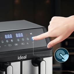Ideal IK1500 Serie - Heteluchtfriteuse - 9L - Dubbele Korf - 2000W — thumbnail 5