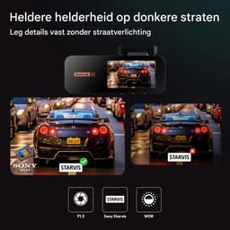 360 Botslab G980H 4K Wifi GPS 2CH 64gb dashcam auto voor en achter- 4K camera voor + 2K achter - 2,45 inch LCD scherm -Nachtzicht - Wifi en GPS - 170 graden groothoek- WDR- 24/7 parkeerbewaking- ADAS- 64gb Micro SD kaart - dashcam voor auto — thumbnail 3