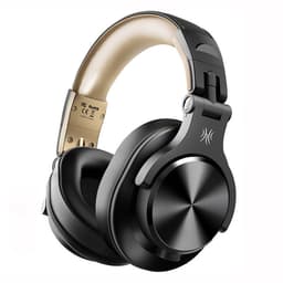 OneOdio Fusion A70 Zwart/Goud – Draadloze Over-Ear Koptelefoon – DJ & Studio – Hi-Res Audio — thumbnail 1