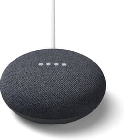 Google Nest Mini - Smart Speaker - Zwart - 2e generatie — thumbnail 3