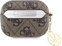 Guess 4G PU Leather Case - Apple Airpods Pro 2 (2e generatie) - Bruin — thumbnail 3