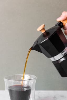 Espresso Maker, 3 Kopjes, Aluminium, Zwart - La Cafetière | Venice — thumbnail 2