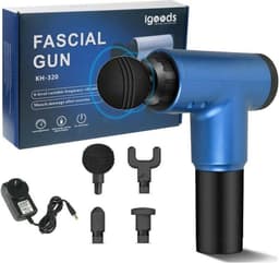 Igoods Massage gun - 6 Vibratieniveaus - Spierherstel en Relax massage - Zwart — thumbnail 3