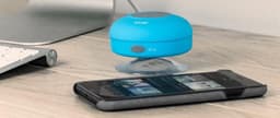 Bluetooth Waterbestendige Douche/Bad Mp3 Speaker/Radio - blauw — thumbnail 4