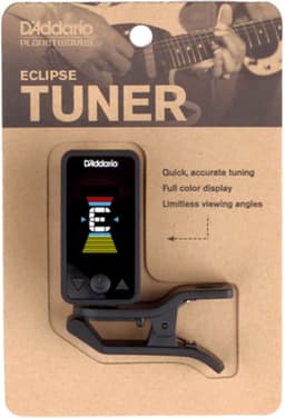 D'Addario Eclipse Headstock Tuner, Black - Clip-on tuner - Zwart — thumbnail 4