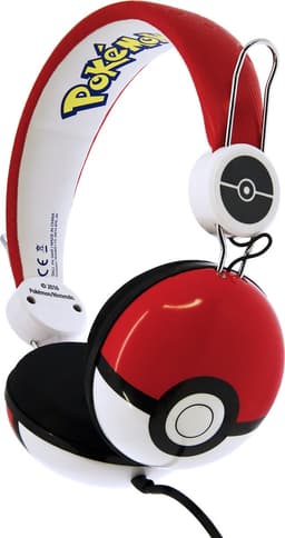 Pokémon - Pokéball - kinderkoptelefoon met volumebegrenzing - verstelbaar - comfortabel — thumbnail 1