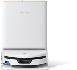 ECOVACS DEEBOT T90S OMNI EU - Stofzuig en dweilrobot (Wit) - 30.000 Pa zuigkracht 16,45 L/S BLAST - Zelfreinigende Robotstofzuiger met Warmwater – Dweilsysteem - Automatisch Leegstation - Geschikt voor dierenharen — thumbnail 4