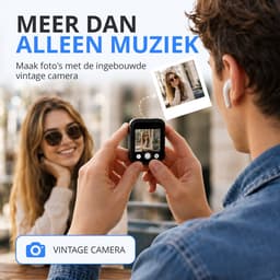 GH Goods MP3 Speler met Bluetooth - MP4 - Voice recorder - Dicatafoon - Camera - FM radio - HIFI — thumbnail 5