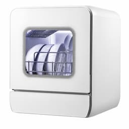 Tafelmodel vaatwasser compact 3 couverts met desinfectie, droging, UV-sterilisatie en warmeluchtfunctie voor keuken — thumbnail 1