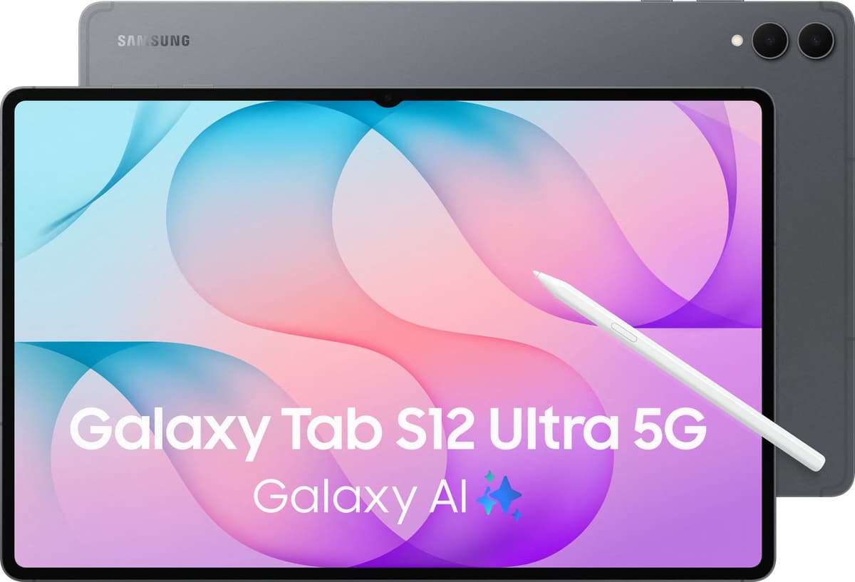 Samsung Galaxy Tab S12 Ultra 5G - 1TB - Gray + 1 jaar extra garantie — afbeelding 1