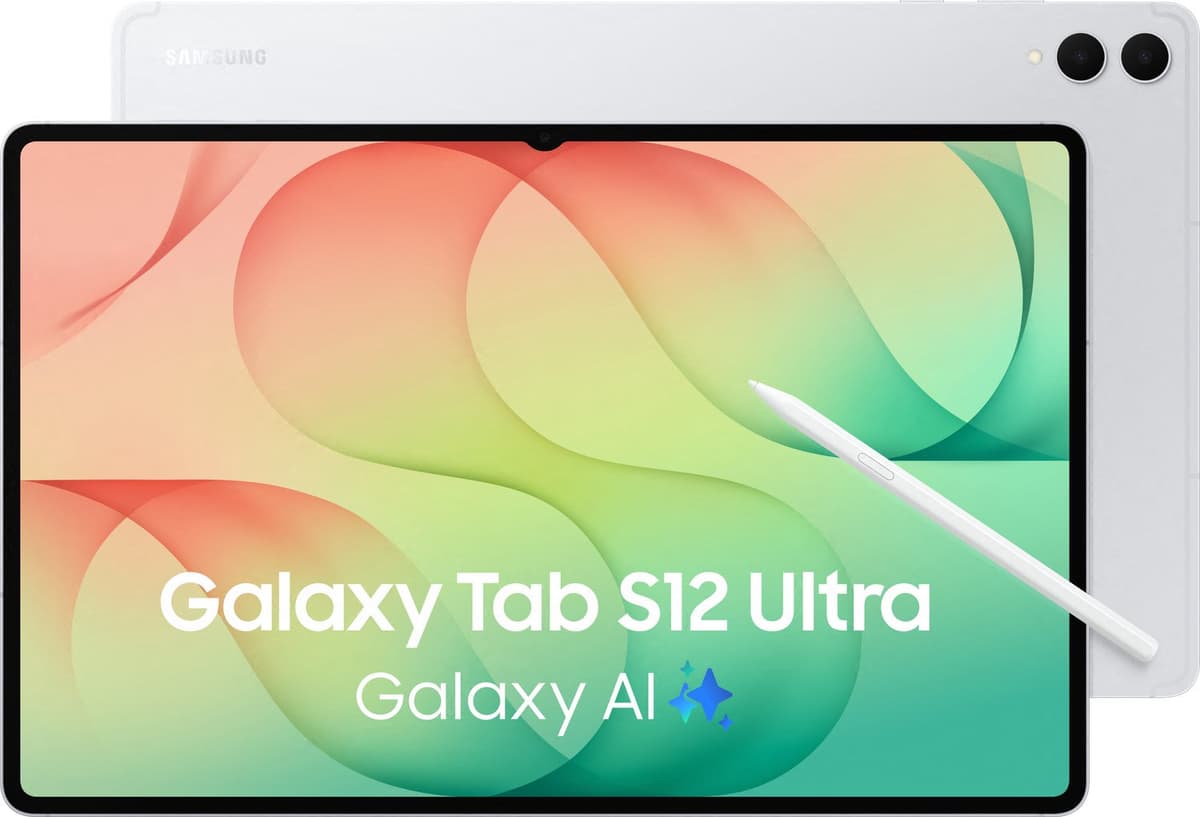 Samsung Galaxy Tab S12 Ultra - 256GB - Silver + 1 jaar extra garantie — afbeelding 1