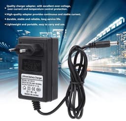 Allecto - Massagepistool oplader - Universele stekker adapter - 25 V - Kunststof — thumbnail 4