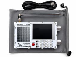 DEEPELEC DP-666 Wereldontvanger - TEF6686 DSP Radio - FM/LW/MW/SW Kortegolf met RDS - Oplaadbare 5000 mAh accu - Wit TEF TUNER — thumbnail 2