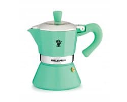 Pezzetti Bellexpress Moka Pot Mint Aluminium - 6 Kopjes