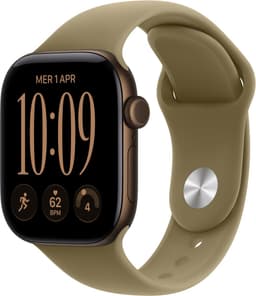 APPLE Watch Series 12 GPS + Cellular 42mm - Dark Bronze Aluminium Case - Sport Band - S/M - Smartwatch Olive — thumbnail 1