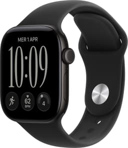Apple Watch Series 12 42mm Zwart Sportband M/L — thumbnail 3