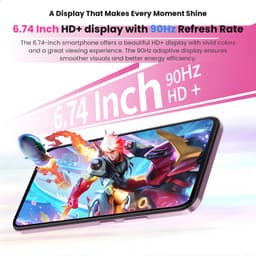 CUBOT A30 4G Smartphone-16GB RAM-128GB ROM-6,7" 90Hz HD-48MP Camera-5100mAh-Android14 — thumbnail 4