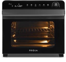 Heteluchtfriteuse Digitaal - 30 Liter Capaciteit - 1600 Watt Vermogen - Roestvrij Stalen Interieur - Mat Zwart - Multifunctionele Oven — thumbnail 1