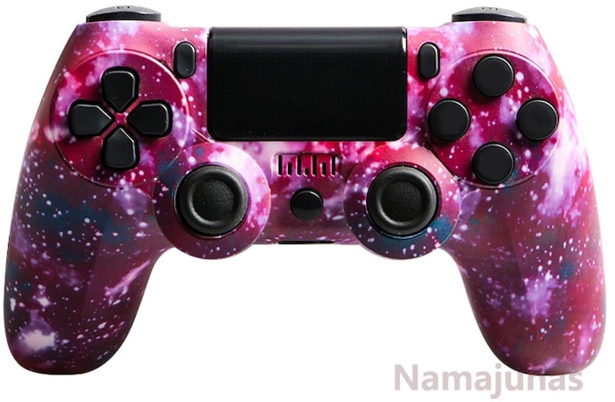 Namajunas - Draadloze Controller geschikt voor PS4/Pro/Slim/PC - Bluetooth gamepad - Geschikt voor Playstation 4 -Zes-assige sensor - LED-lichtbalk en touchscreen-functionaliteit - Audio Jack Input - Gaming Accesoires — afbeelding 1