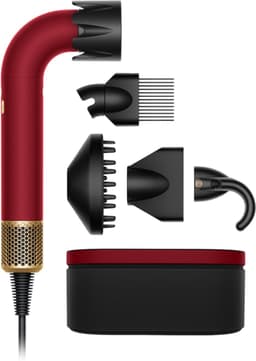 DYSON Supersonic R Curly + Coily Red Velvet / Gold Föhn Rood — thumbnail 1