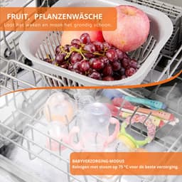 AMA® Mini Vaatwasser - Tafelvaatwas - Vaatwasser - 42.5x42.8x45.8cm - 5 Liter — thumbnail 3