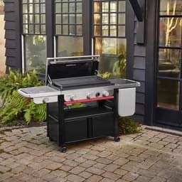 WEBER Plancha met zijbrander 76cm zwart — thumbnail 3