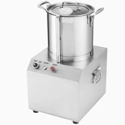 Keukenmachine Groentehakker - Voedselverwerker - 10 L Capaciteit - RVS Voedselveilig - Met 2 Extra S-vormige Messen - Voor Groenten, Fruit, Granen, Noten — thumbnail 2