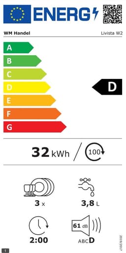 Livista Mini Vaatwasser incl. APP - Vaatwasser - Vaatwasser Vrijstaand - Afwasmachine - Camping Vaatwasser - Wit — thumbnail 2