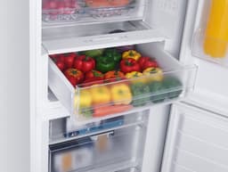 Bella BKGC340-NFD-040CW - Koelvriescombinatie - No Frost - Energielabel C - 337 Liter - Geschikt voor schuur - Wit- Zeer stil: 39DB - Supervriezen - koelvriescombinatie vrijstaand - koelvriescombinatie no frost — thumbnail 3