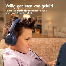 imoshion Kinder Koptelefoon met Draad - Met Decibelbegrenzer en Stickervellen - Koptelefoon Kinderen met AUX Kabel — thumbnail 3