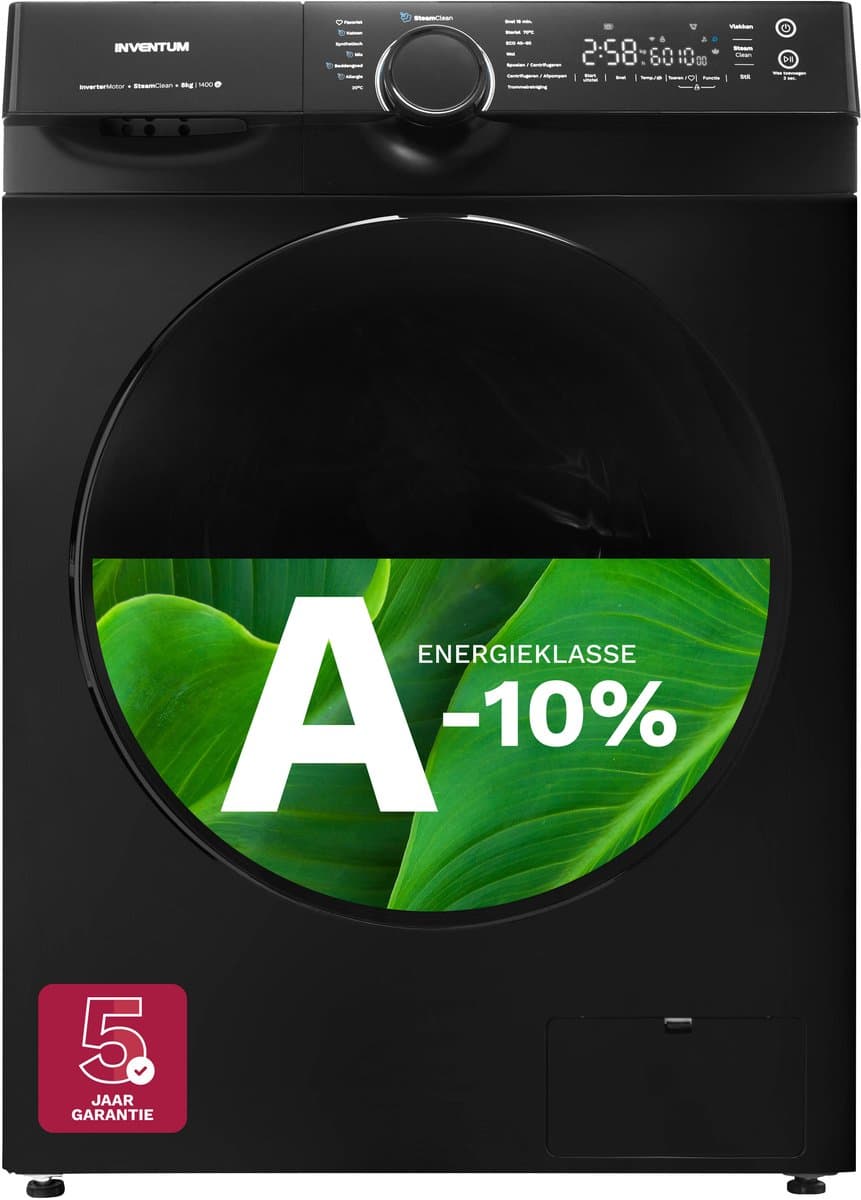 Inventum VWM8010B Wasmachine — afbeelding 1