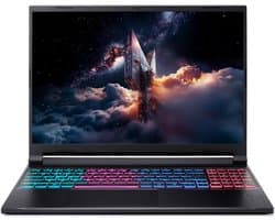 Acer Nitro V 16S AI ANV16S-41-R9U6 Copilot+ PC AMD Ryzen AI 7 260 Laptop 40,6 cm (16") WQXGA 16 GB DDR5-SDRAM 512 GB SSD NVIDIA GeForce RTX 5060 Wi-Fi 6E (802.11ax) Windows 11 Home Zwart