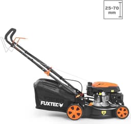 3-in-1 Benzine Grasmaaier met Achterwielaandrijving - 42 cm Maaibreedte - Voor Kleine Tuinen — thumbnail 4