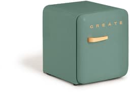 CREATE - Koelkast in retrostijl - Sage - Handvat Hout - FRIDGE RETRO 48L — thumbnail 3