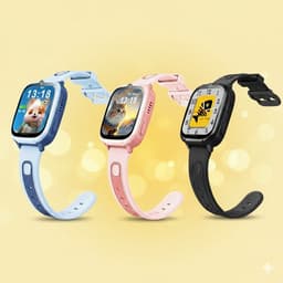 Mayni SmartWatch 4G - Smartwatch Kinderen - GPS Horloge Kind - GPS Tracker - Bellen/Videobellen - SOS - SIM - Waterdicht - Roze — thumbnail 5